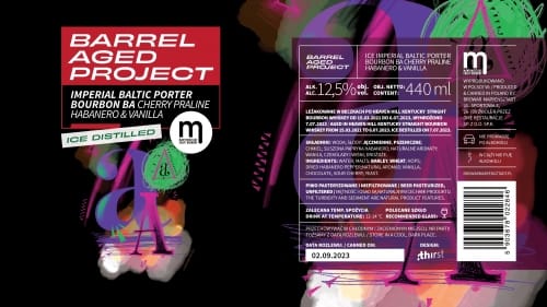 Maryensztadt - Barrel Aged Project Ice Imperial Baltic Porter Cherry Praline Habanero & Vanilla