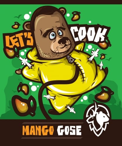 Deer Bear - Let's Cook Mango Gose