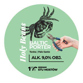 Stu Mostów - Holy Beans - Baltic Porter Tonka, Palo Santo