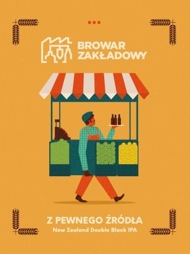 Zakładowy - Z Pewnego Źródła - New Zealand Double Black IPA