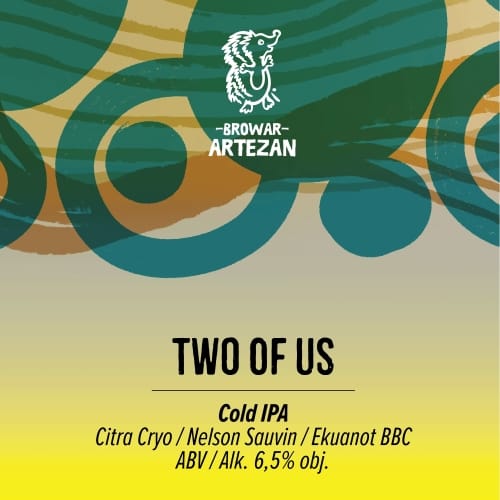 Artezan - Two Of Us - Cold IPA