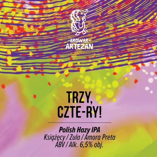 Artezan - Trzy-Czte-Ry! - Polish Hazy IPA