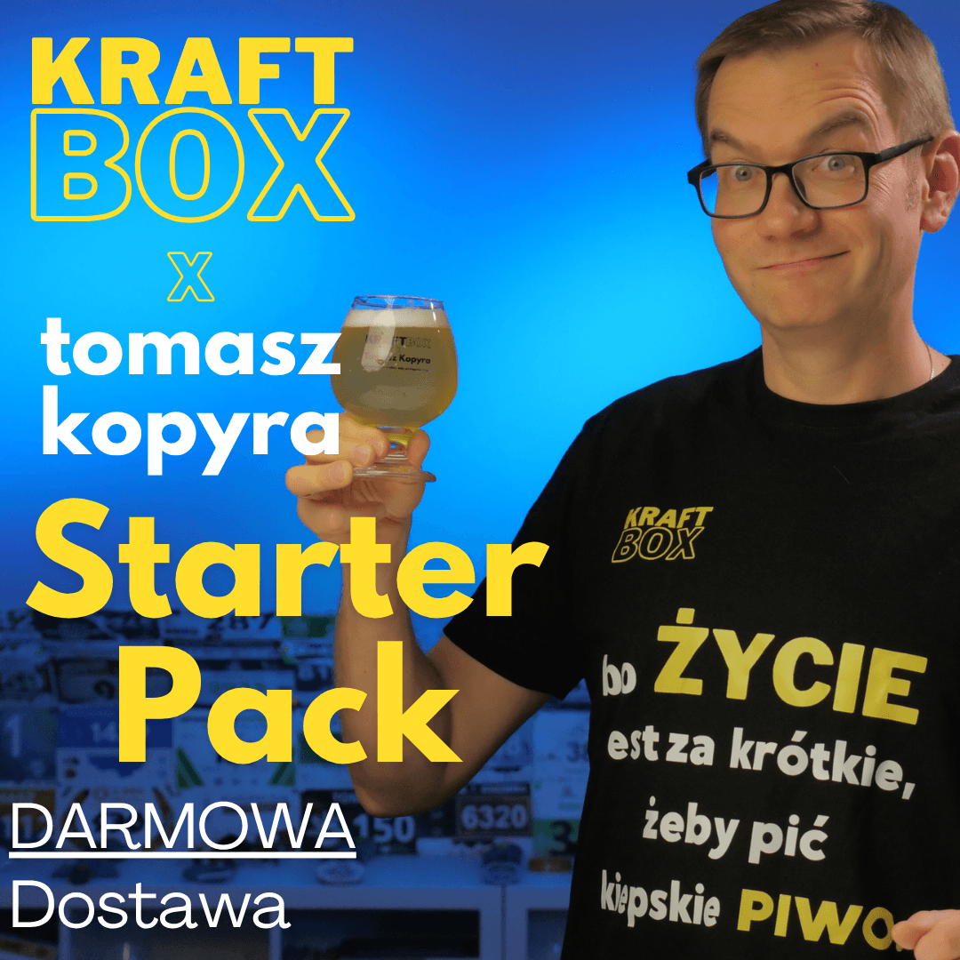 KraftBox Zestaw Startowy feat. Tomasz Kopyra(Zestaw 12 piw)