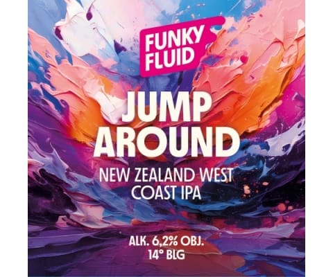 Funky Fluid - Jump Around - New Zealand West Coast IPA