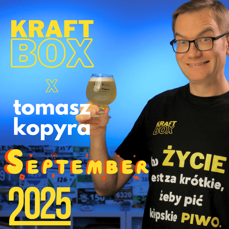 September 2025 KraftBox feat. Tomasz Kopyra (Zestaw 12 piw)