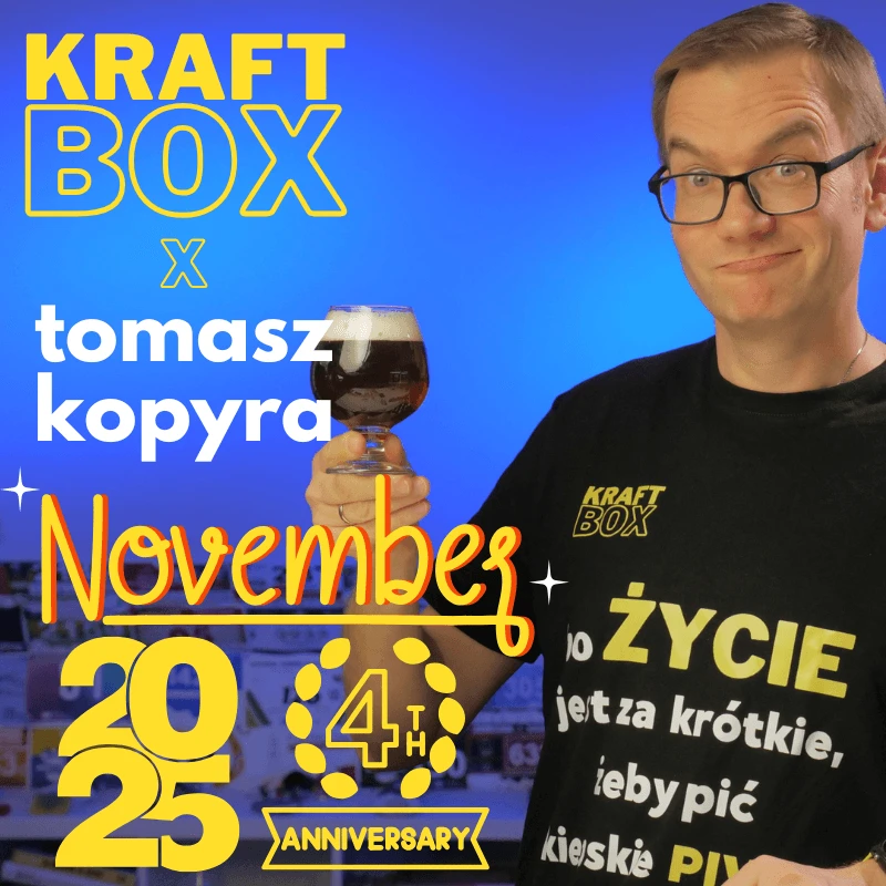 November 2025 KraftBox feat. Tomasz Kopyra (Zestaw 12 piw)