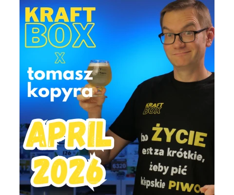 April 2026 KraftBox feat. Tomasz Kopyra (Zestaw 12 piw)