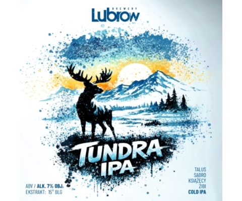 Lubrow - Tundra IPA - Cold IPA - (Talus, Książęcy, Zibi i Sabro)