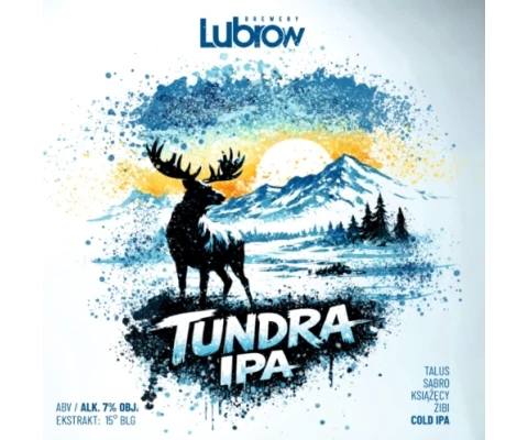 Lubrow - Tundra IPA - Cold IPA - (Talus, Książęcy, Zibi i Sabro)