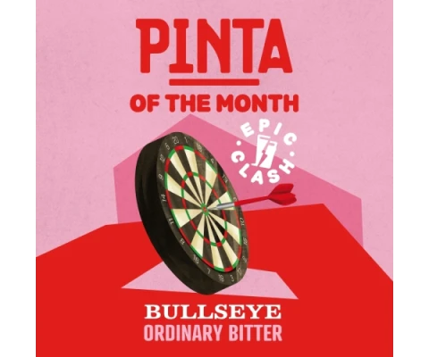 Pinta Miesiąca Lutego - Bulseye - Ordinary Bitter