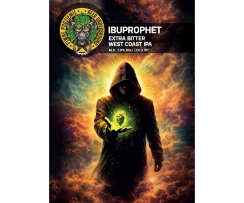 Piwne Podziemie - IBUprophet - Extra Bitter West Coast IPA