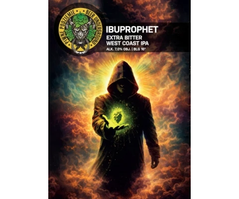 Piwne Podziemie - IBUprophet - Extra Bitter West Coast IPA