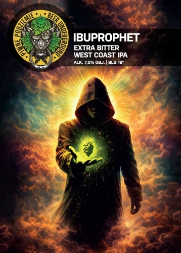 Piwne Podziemie - IBUprophet - Extra Bitter West Coast IPA