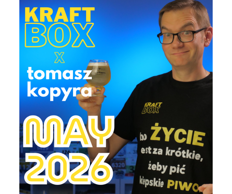 May 2026 KraftBox feat. Tomasz Kopyra (Zestaw 12 piw)