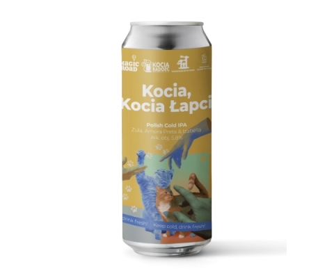 Magic Road - Kocia Kocia Łapci - Polish Cold IPA - Amora Preta, Zula, Izabela