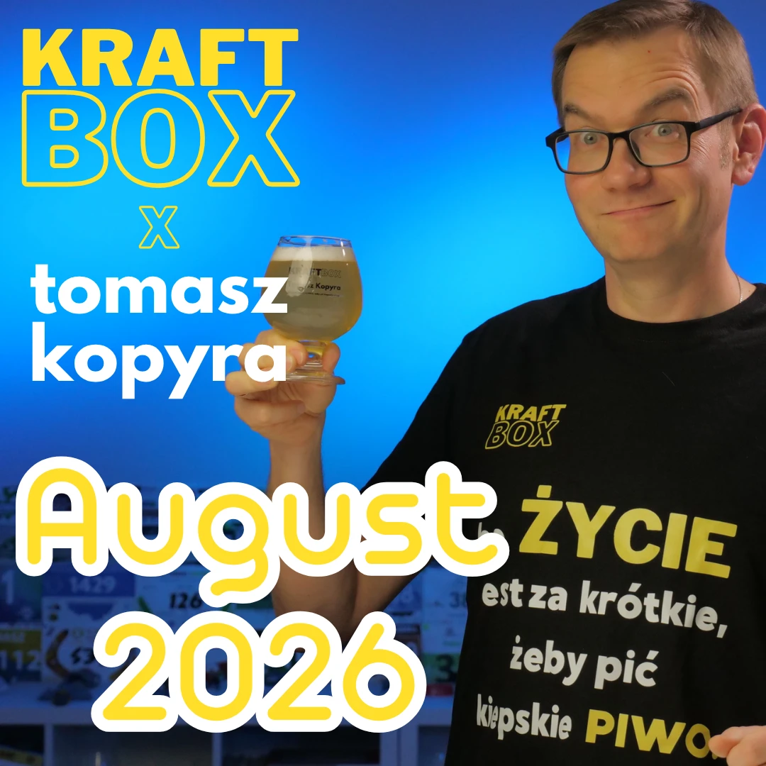 August 2026 Mini KraftBox feat. Tomasz Kopyra (Zestaw 6 piw)