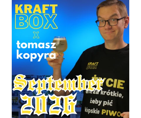 September 2026 KraftBox feat. Tomasz Kopyra (Zestaw 12 piw)