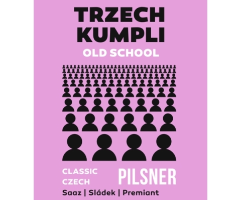 Trzech Kumpli - OLD SCHOOL - Classic Czech Pilsner