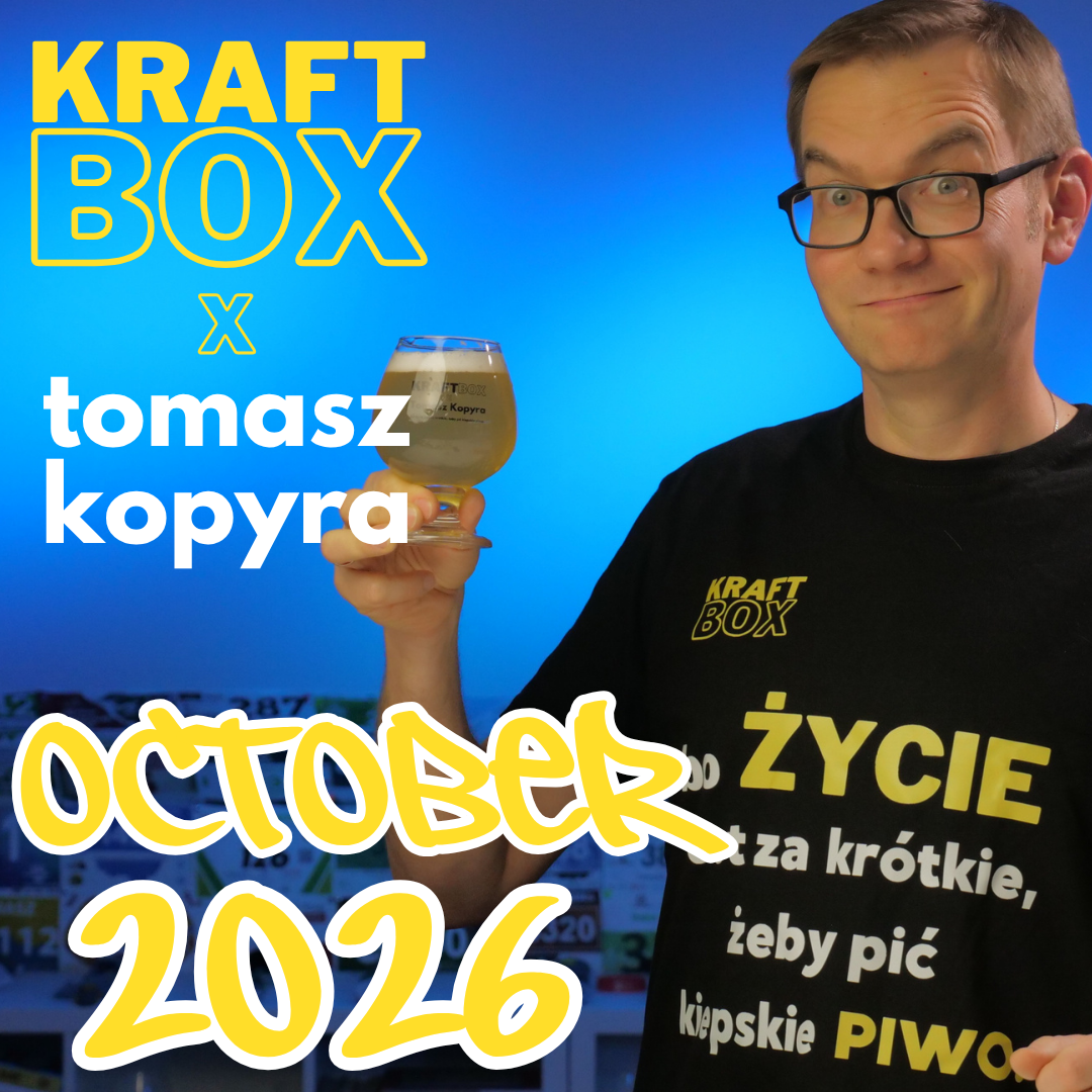 October 2026 KraftBox feat. Tomasz Kopyra (Zestaw 12 piw)